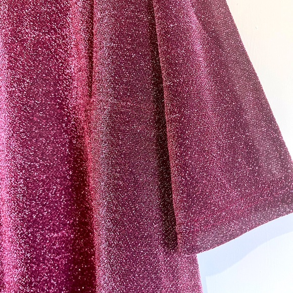 Maroon Mesh tee - Picture 4 of 5